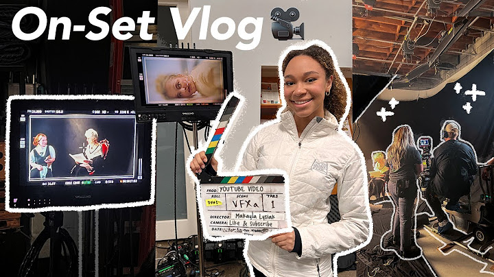 VLOG OP DE SET! 🎥 achter de schermen van de opnames van een korte film + crewposities