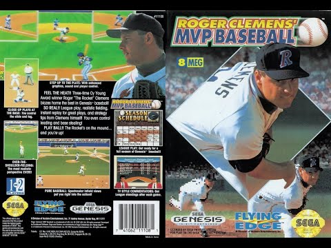 Roger Clemens' MVP Baseball (Sega Genesis) - Game Play