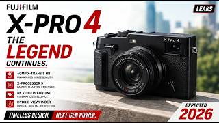 Fujifilm X-Pro4 Leaks: Fixing The X-Pro3 Flaws?