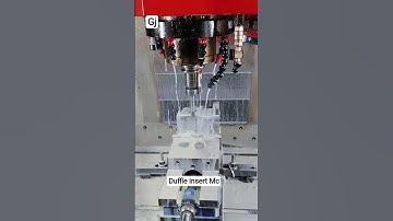 // PLASTIC MOULDING DOUBLE INSERT MACHINE //  #gjvmcprograming2575