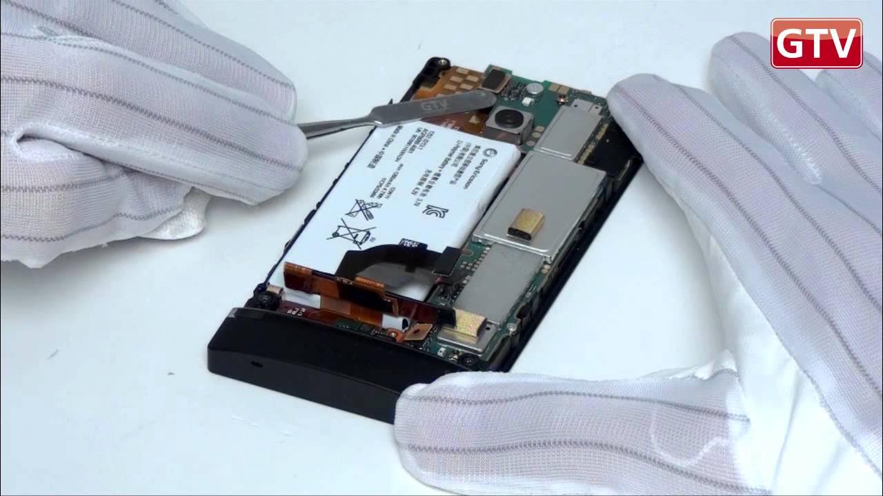 Как разобрать телефон xperia