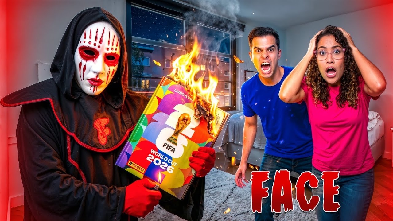 O FACE DESTRUIU O NOSSO ÁLBUM DA COPA DO MUNDO!