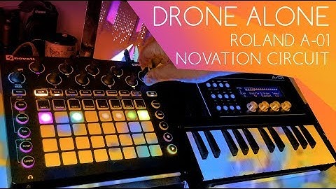 Digital Drone - Dark Ambient Vapor Session / Novation Circuit + Roland A-01