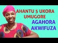 UMUGABO UZI UBWENGE AKUNDA GUKORA AHA HANTU 5 KU MUGORE WE AGAHORA AMWIFUZA 
