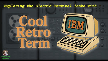 The coolest terminal program you never heard of Cool-Retro-Term