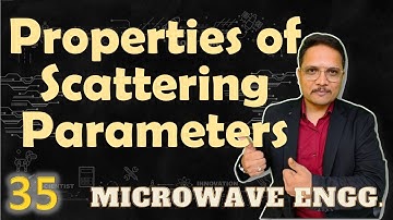 Properties of Scattering Parameters (Identity, Symmetricity, Reciprocity & Lossless) Explained