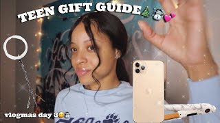 VLOGMAS DAY 3❄️ “THAT GIRL” CHRISTMAS GIFT IDEAS + CHRISTMAS wishlist!🎄☃️🤍💕