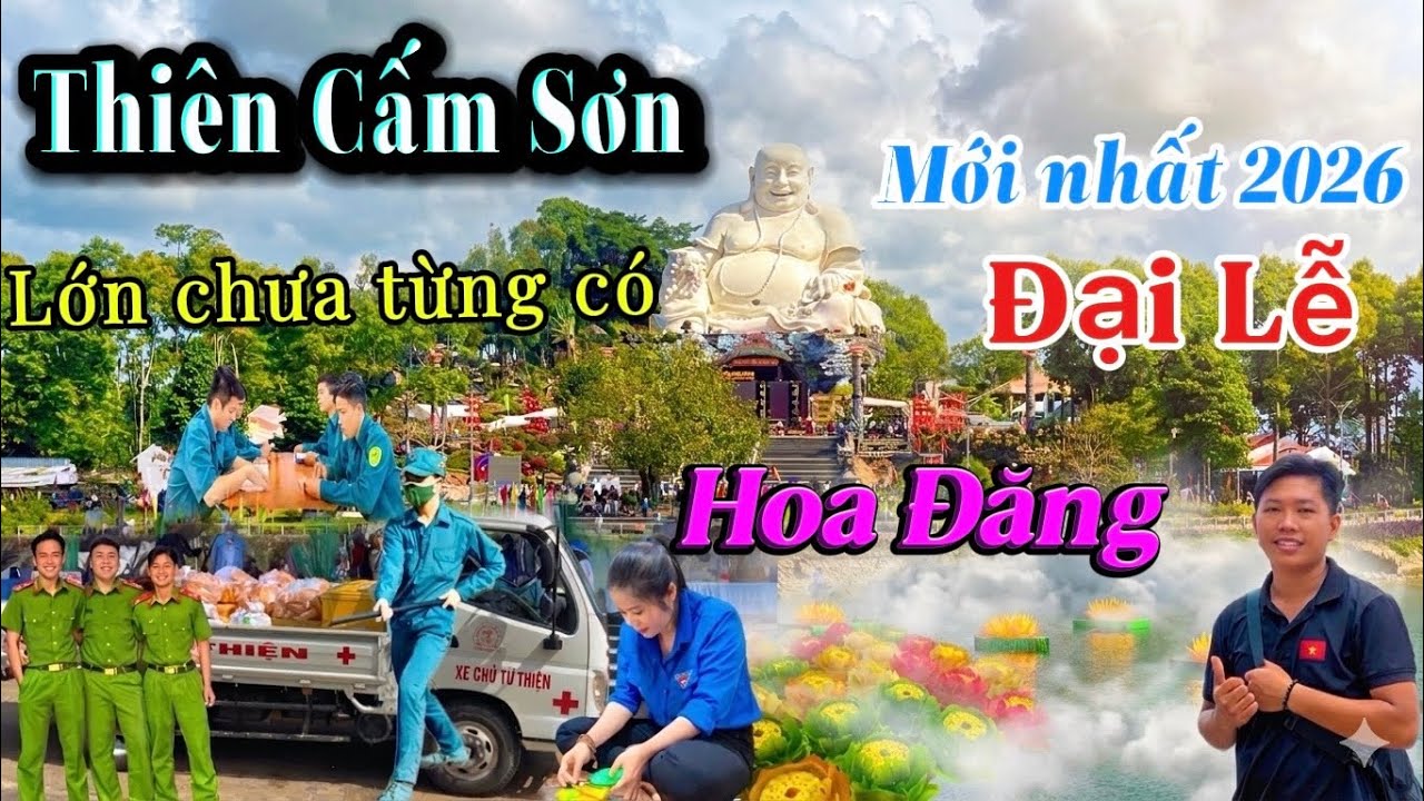 Núi Cấm An Giang - Tưng Bừng diễn ra Đại Lễ Hoa Đăng lớn chưa từng có?? |Long Vlogs