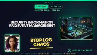 CV0-004 CompTIA Cloud+ · Lesson 56: Master SIEM Tools Unify Security Events