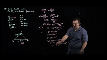 Precalculus Ch. 8.1 Part 4 of 4: The Law of Sines Example 3