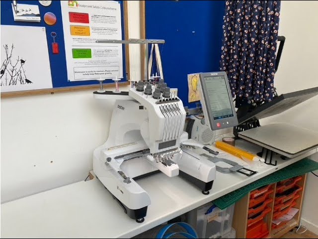 Brother PE900 embroidery machine in action 😍 #notsponsored