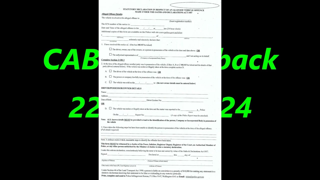 IJWT - 22 April 2024 - Try a different tactic with latest Bus Lane Ticket - Part 2
