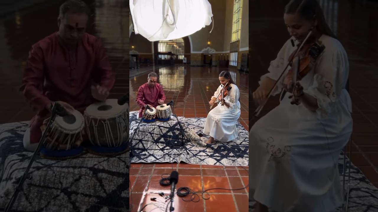 *EXCLUSIVE* Rhiannon Giddens and Sandeep Das | Behind the scenes of the PBS video shoot #SandeepDas