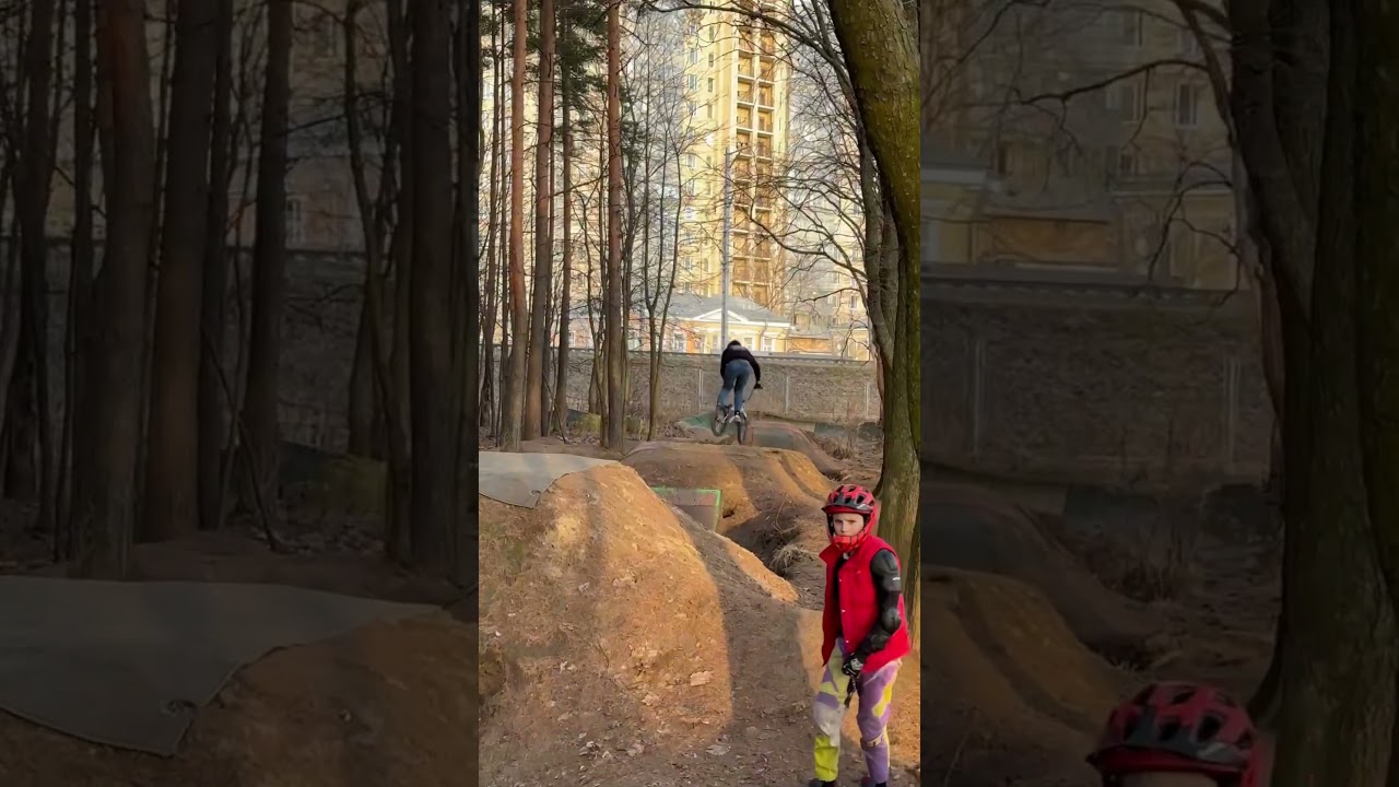 Сделал сальто на бмх 