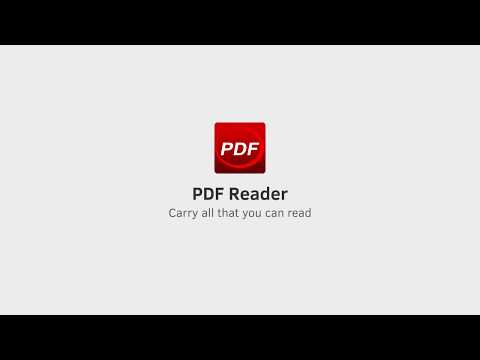 Leitor PDF: Editar e converter PDF