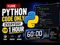 Learn Python LIVE | | Coding Everyday for 1 Hour | | Day - 2 part - 2