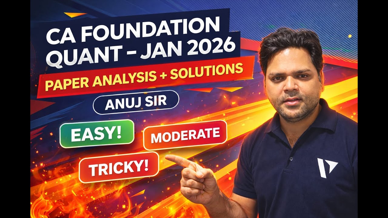 CA-F QUANT PAPER ANALYSIS AND SOLUTION JAN2026 -II