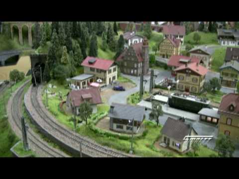 HO Scale 1920's Bavaria in the Summer railroad layout 