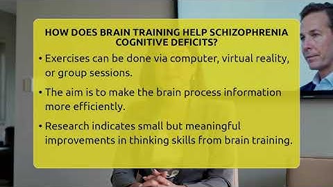 How Does Brain Training Help Schizophrenia Cognitive Deficits? - Schizophrenia Support Network