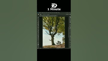 Tree selection in photoshop Tutorial #short #viral #adobe #photoshop #tutorial