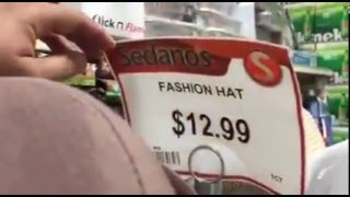 GBGS: George & Bill Go Shopping: Sedano's hats