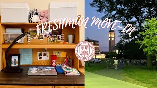 CORNELL 2022 Freshman MOVE-IN & Dorm Tour!!