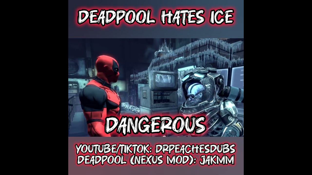 Дэдпул ненавидит лёд