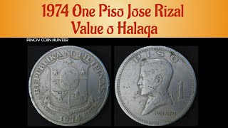 1 Piso 1974 Coin Value o Halaga