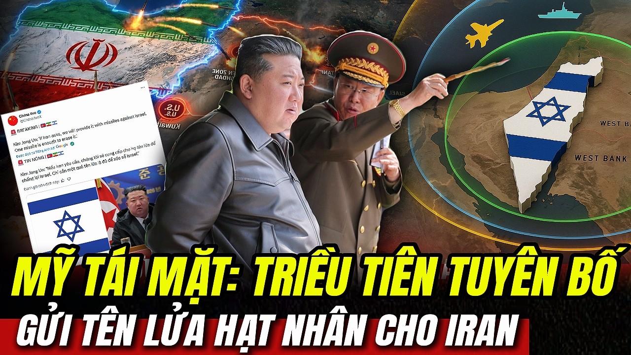Mỹ Tái Mặt: Triều Tiên Tuyên Bố Gửi Tên Lửa Hạt Nhân Cho Iran | Hiểu Rõ Hơn