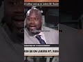 Shaq Says Kobe Bryant Is The GOAT NBA Player