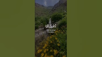 الذين صبروا وعلى ربهم يتوكلون [العنكبوت: 59_60] القارئ #نعمه_الحسان