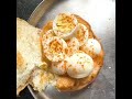 5-Minute Egg Butter Bun 🍳 Quick Breakfast | Protein-Rich snack Must Try