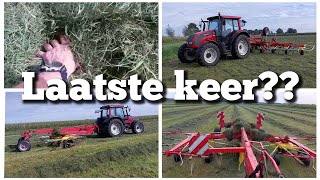 LAATSTE KEER gras schudden en harken?? | Boer Gerrit vlogt