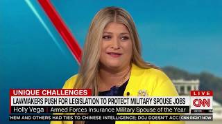CNN Interviews 2019 Armed Forces Insurance Spouse of the Year®