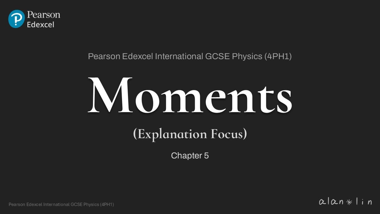 How to answer explanation questions on Moments: Edexcel iGCSE Physics (4PH1)