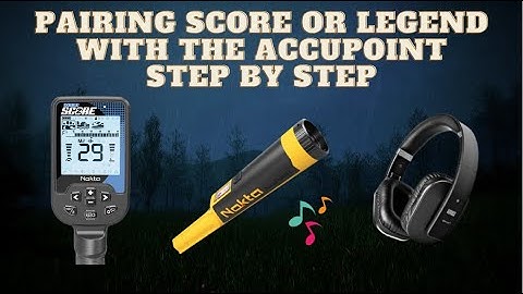 Pairing NOKTA ACCUPOINT With NOKTA DOUBLE SCORE & After Market Headphones.