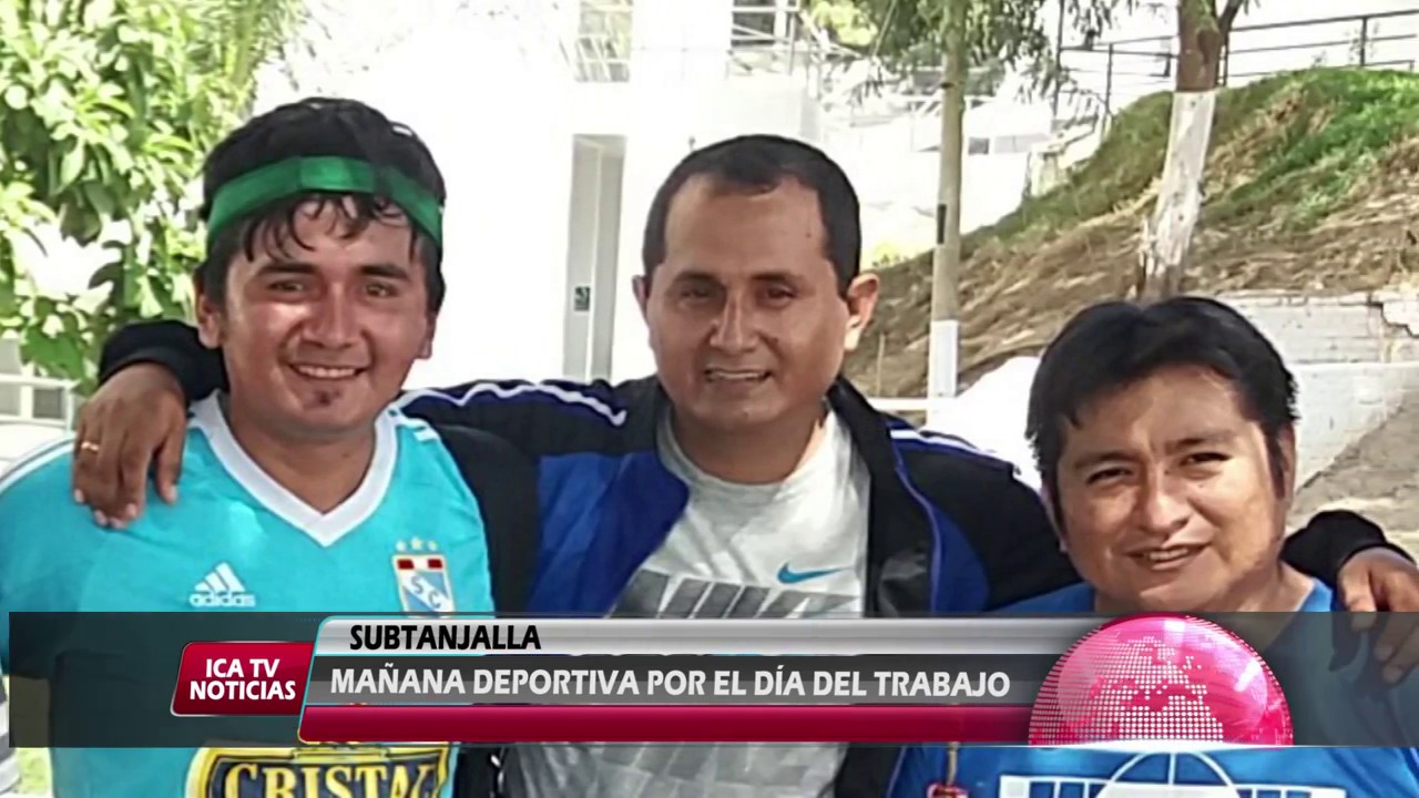 POR EL DIA DEL TRABAJADOR COLABORADORES DE CANAL35 REALIZARON MAÑANA DEPORTIVA.