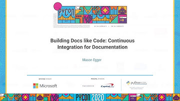 Talk: Mason Egger - Building Docs like Code: Continuous Integration for Documentation