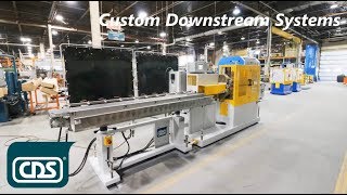 CDS – Combo Belt Haul-Off / Servo Cutter with Integrated Takeaway Conveyor