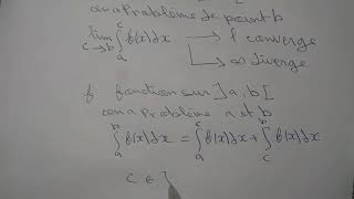 Analyse SMPC S3 Intégrale Généralisée Cours + Exercice Eorrige