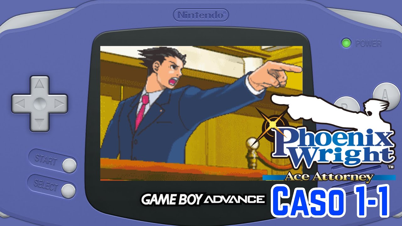 Game Boy Advance - Phoenix Wright: Ace Attorney / Gyakuten Saiban