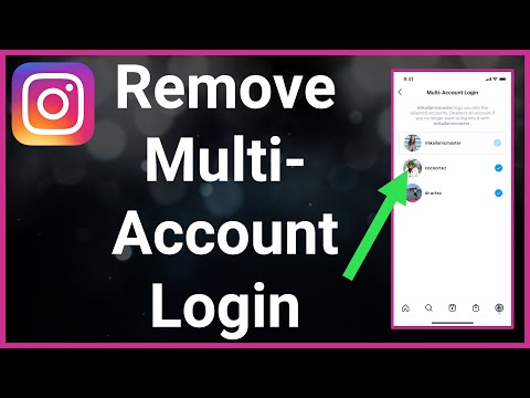 How To Remove Multi Account Login On Instagram