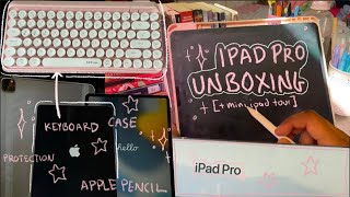 ipad pro unboxing + what’s on my ipad