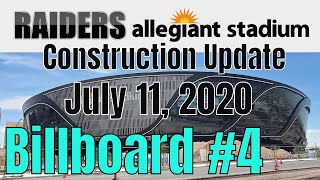 Las vegas raiders allegiant stadium construction update taken on
saturday, july 11, 2020. the video starts south side russel rd bridge.
4th...