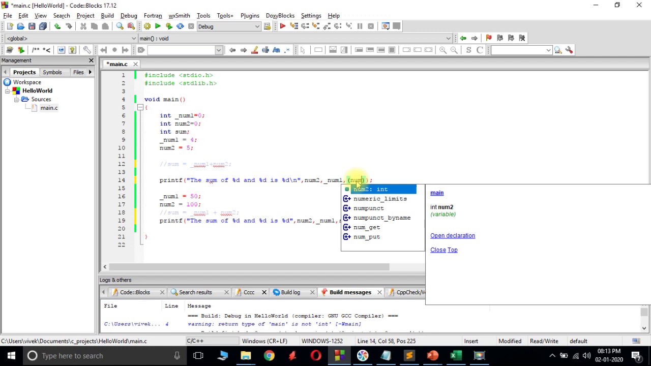 4.3 - Variables contd. - Master C and Embedded C Programming - YouTube