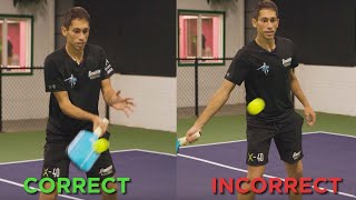 A Common Volley Mistake and How To Fix It | Zane Navratil Pickleball