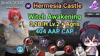 【BDO】Boss i'm so tired Hermesia Temple Witch Awakening Lv.2 LS+Agris 404 AAP Cap News