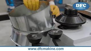 Dfc Maki̇ne Yuvarlak Di̇rsek Maki̇nesi̇ Round Elbow Machine