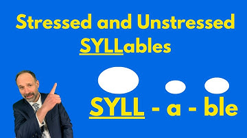 stressed and unstressed syllables