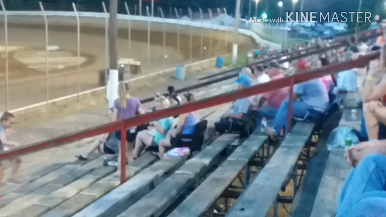 Tyler Emory Potomac Speedway Heat Race 6 1 18 - YouTube